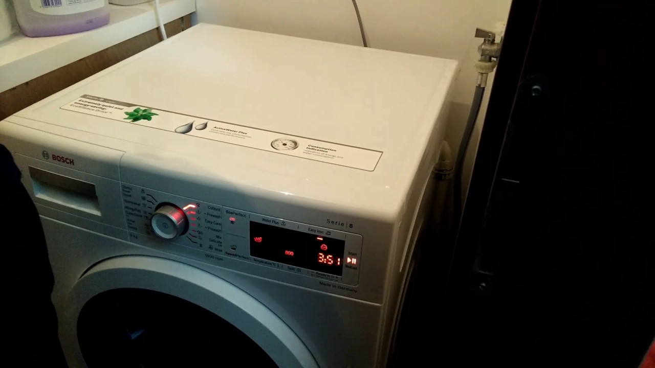 מכונת כביסה פתח קידמי BoschWAW20460IL ‏8 ‏ק