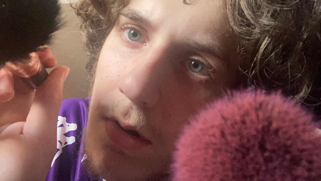 ASMR Lofi Stippling & Brushing Your Face