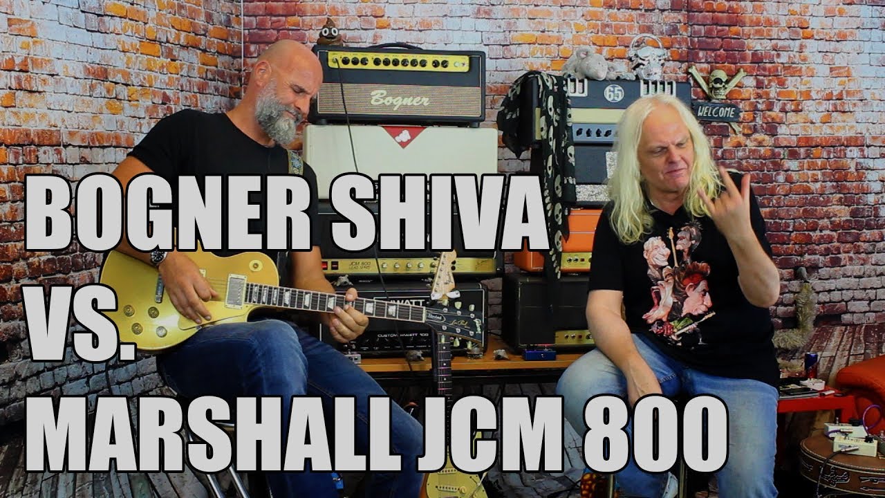 BOGNER Shiva VS. Marshall JCM 800 - Guest: David Strohmeier