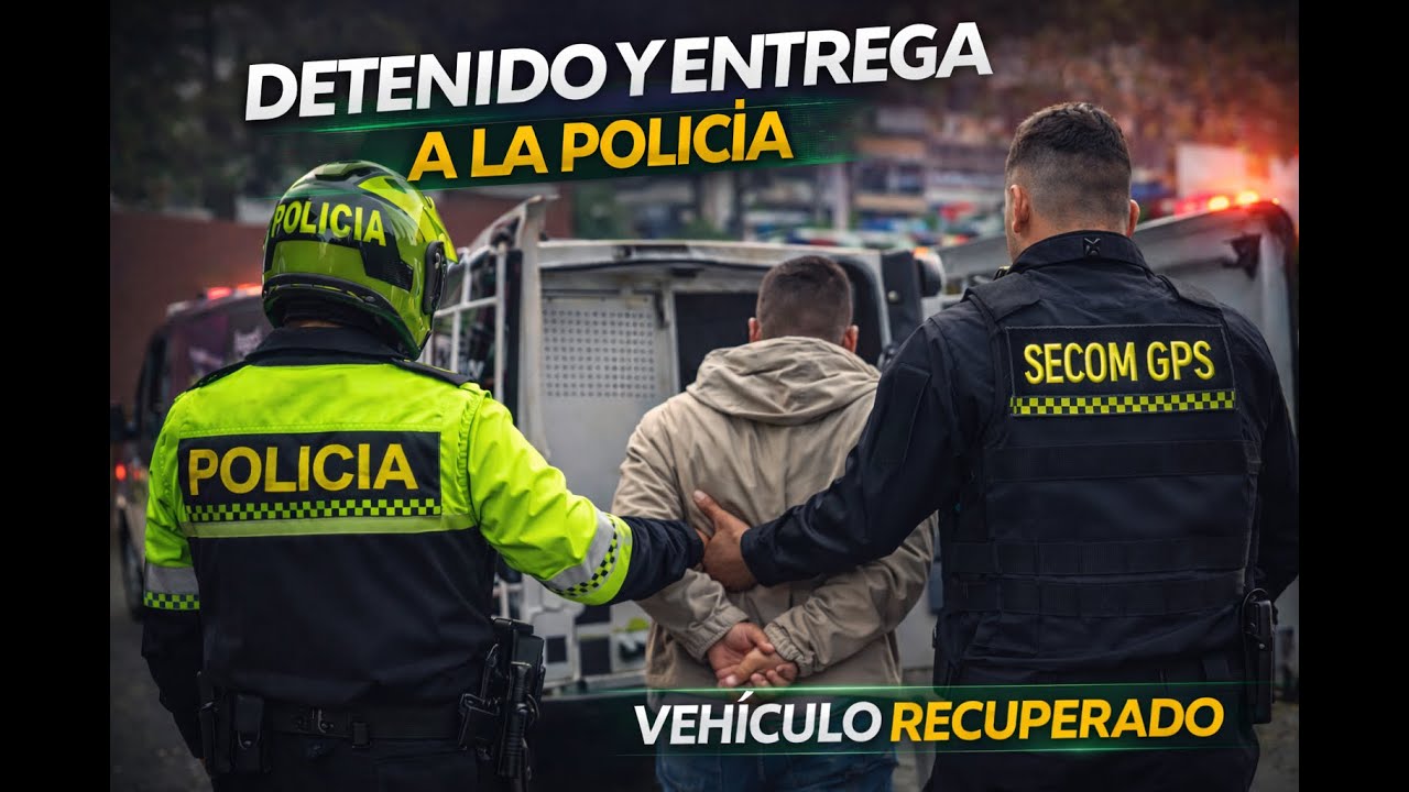 Captura y Recuperación Exitosa | SECOM GPS BOGOTA