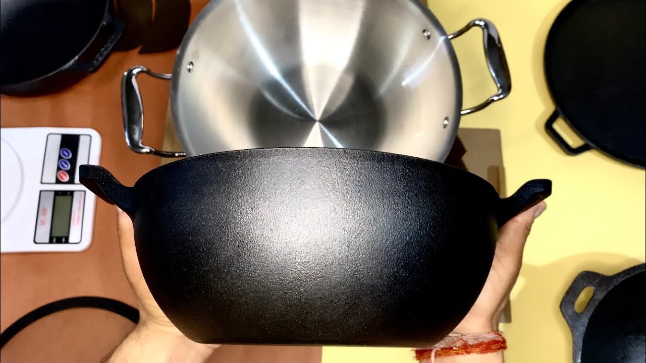 Vinod Legacy Cast Iron- Everything you need to know | Cast iron Kadai Review l High Quality Kadhai