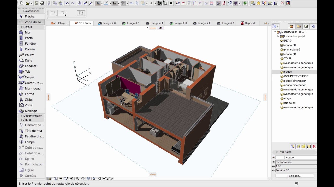 ArChiCAD 19 : Les outils de visualisation 3D