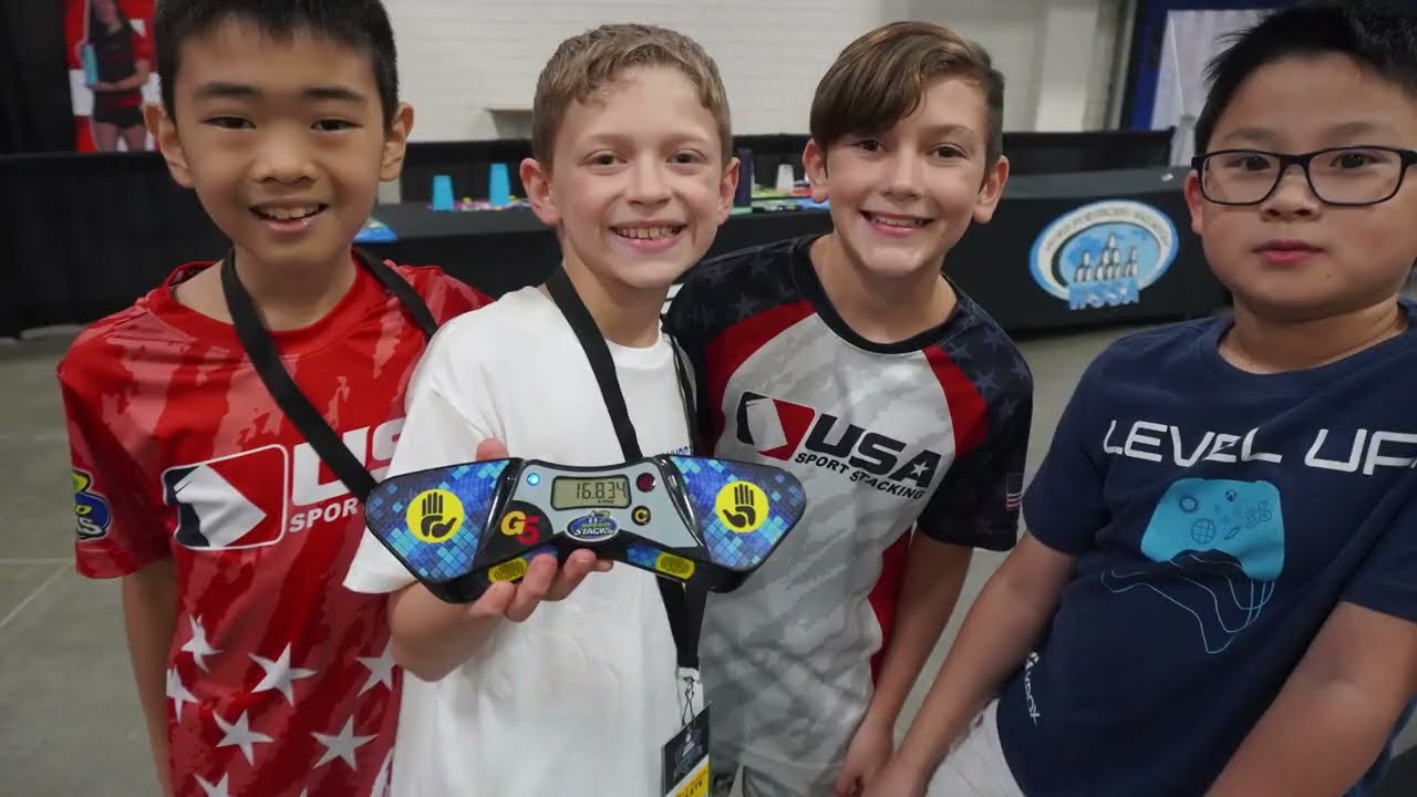 AAU Junior Olympic Games Sport Stacking Championships July 2024 Greensboro, NC