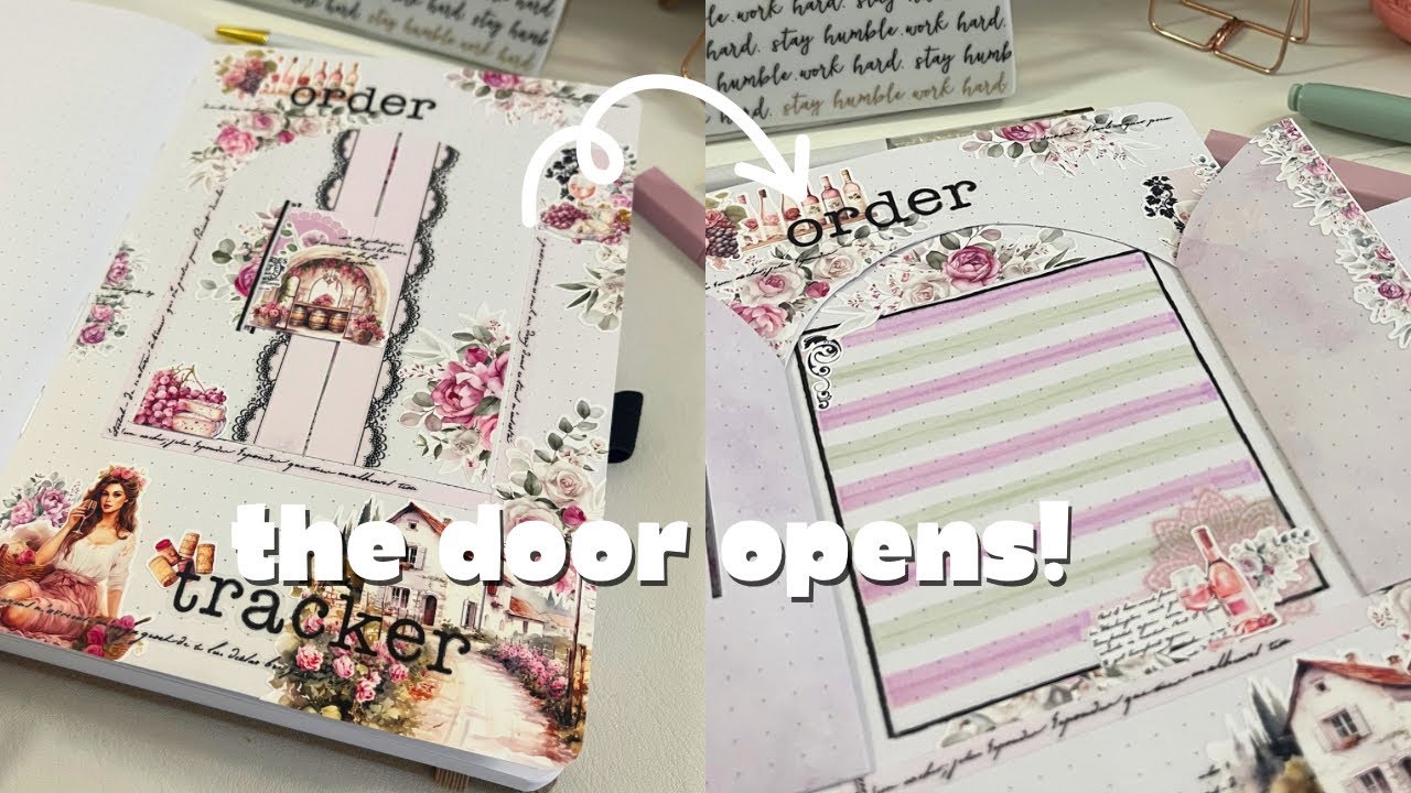 Как создать дверь в Bullet Journal | Интерактивный расклад Bujo
