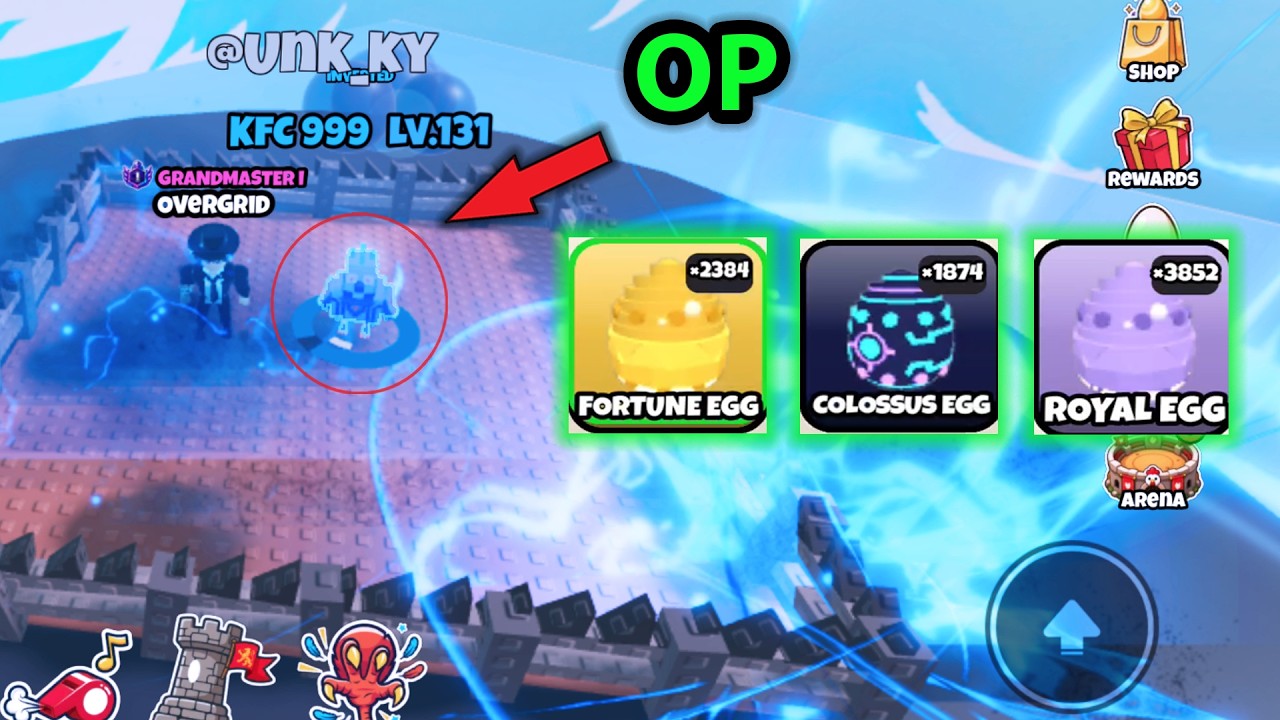 OMG! i got So many EGGS in GRow a CHicken Fighter