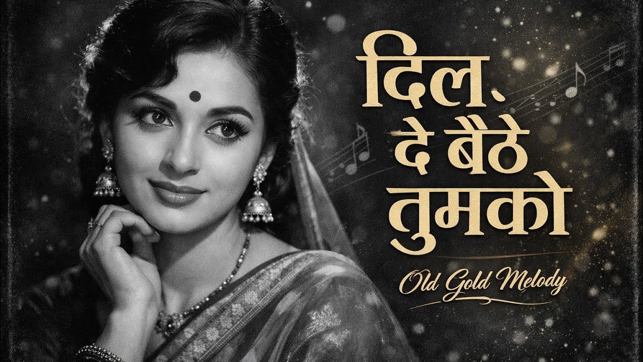Dil De Bethe Tumko 💞 Old song| Original song🎵| 60s-70s old song🎵