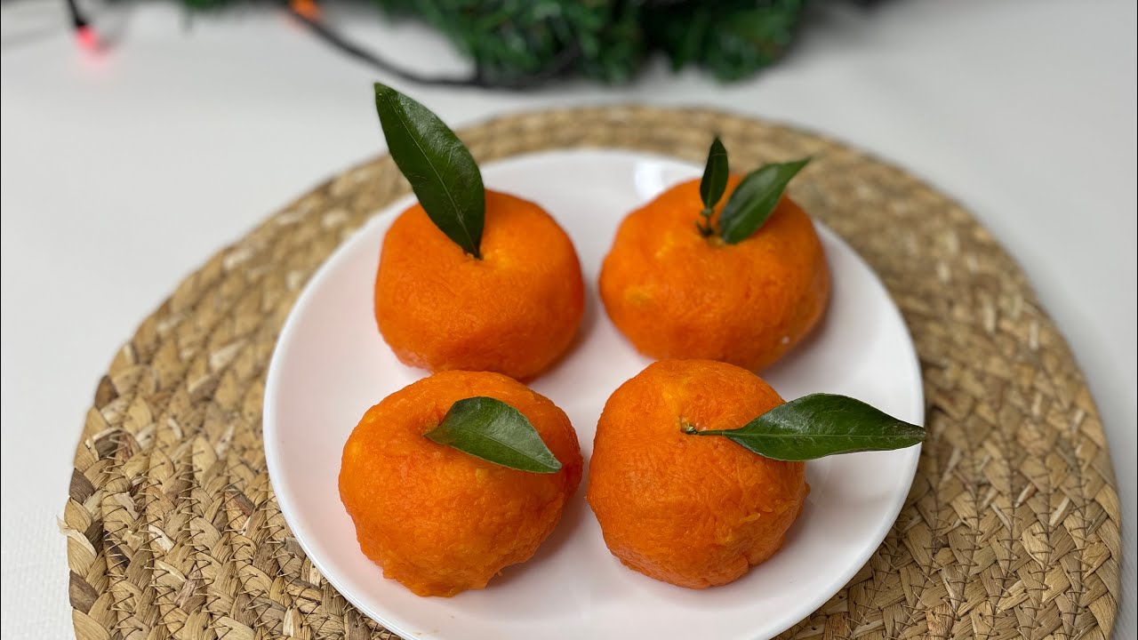 NARİNGİ FORMASINDA SALAT RESEPTİ 🍊Салат Мандарин 🍊