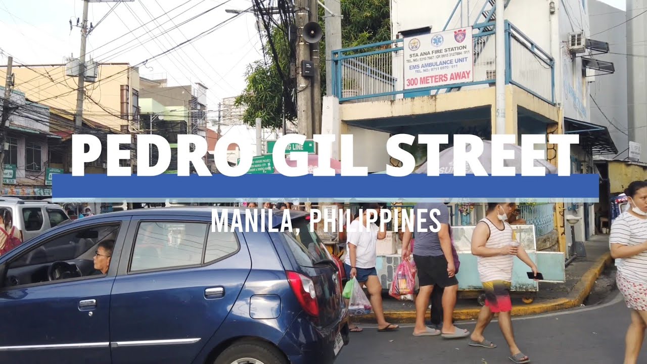 [4K] Pedro Gil Street Walking Tour | Manila, Philippines (September 2022)
