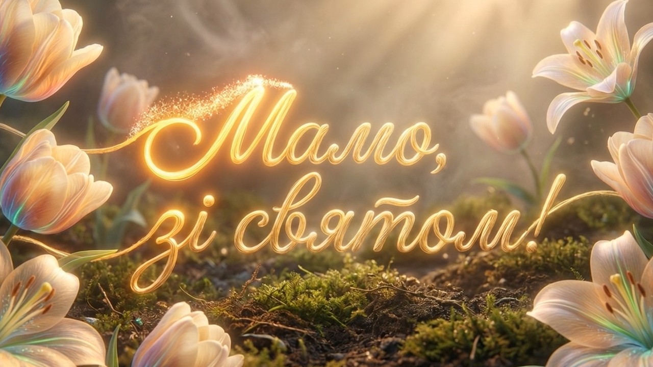 Мамо, зі святом! 🌸Листівка для мами до 8 березня та на кожен день ✨