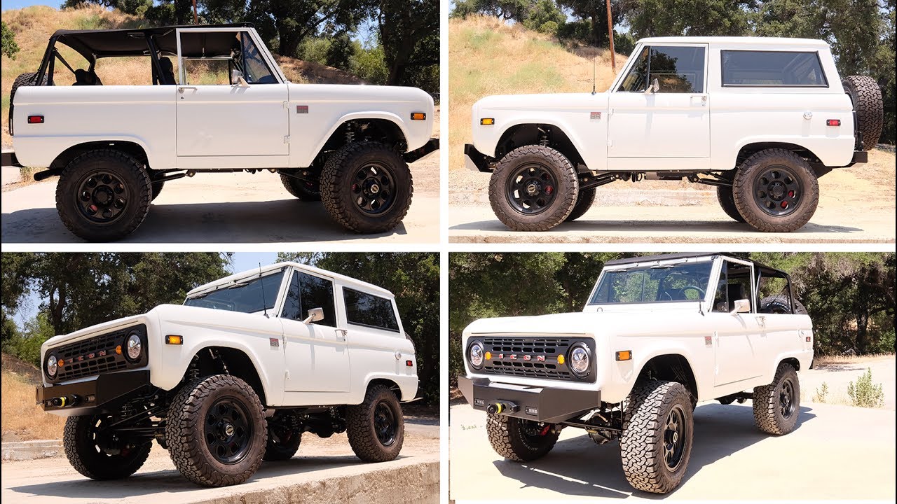 ICON New School BR #50 Restored & Modified Ford Bronco