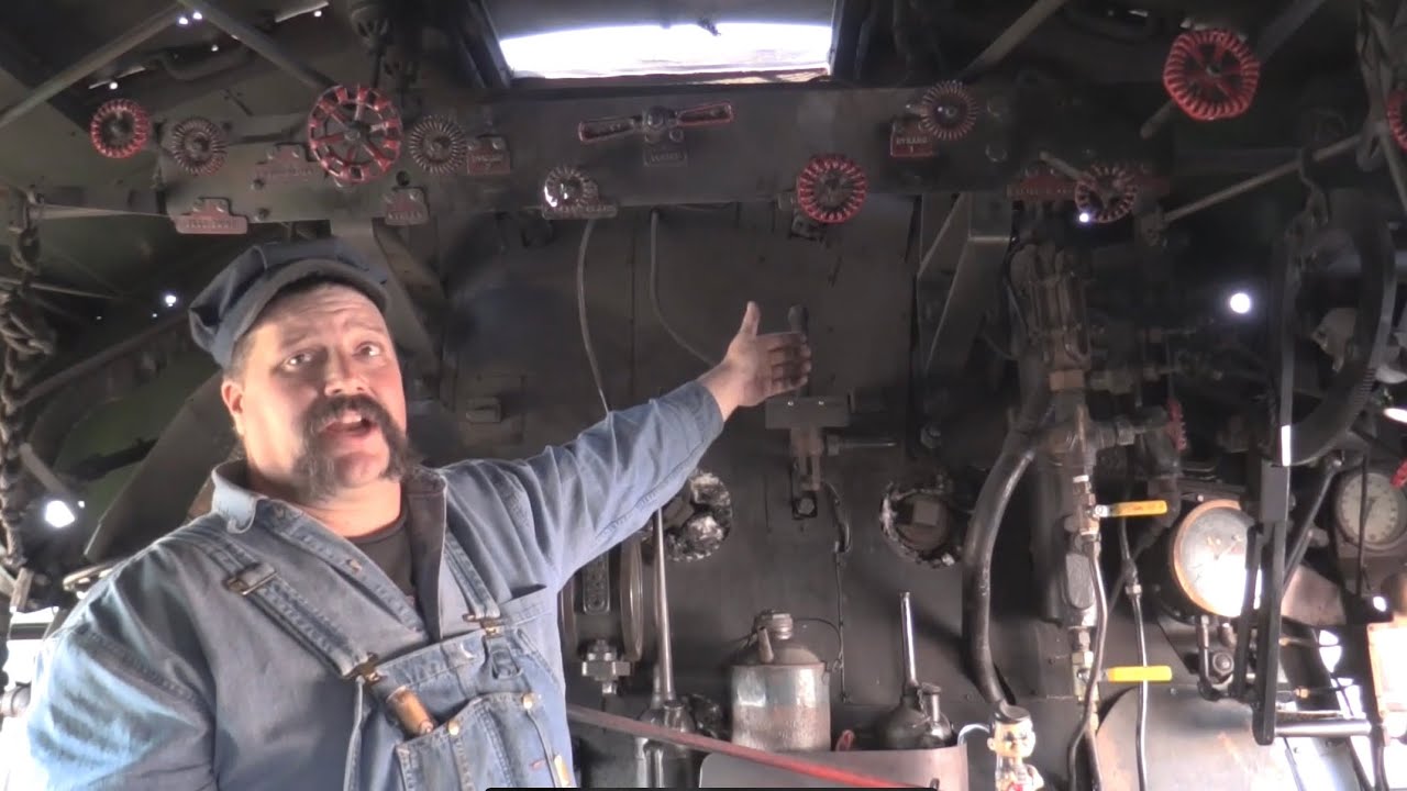 Steam Locomotive Controls: Pere Marquette 1225 “The REAL Polar Express
