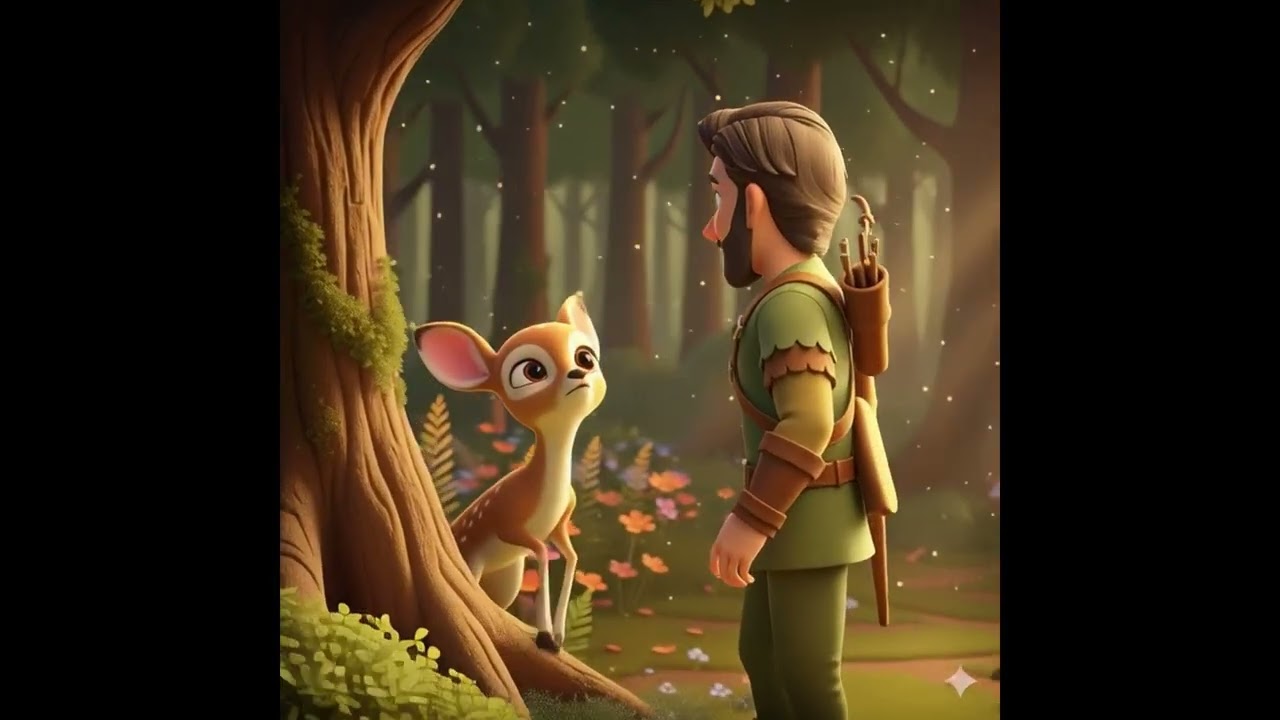 The Kind Hunter and the Lost Deer