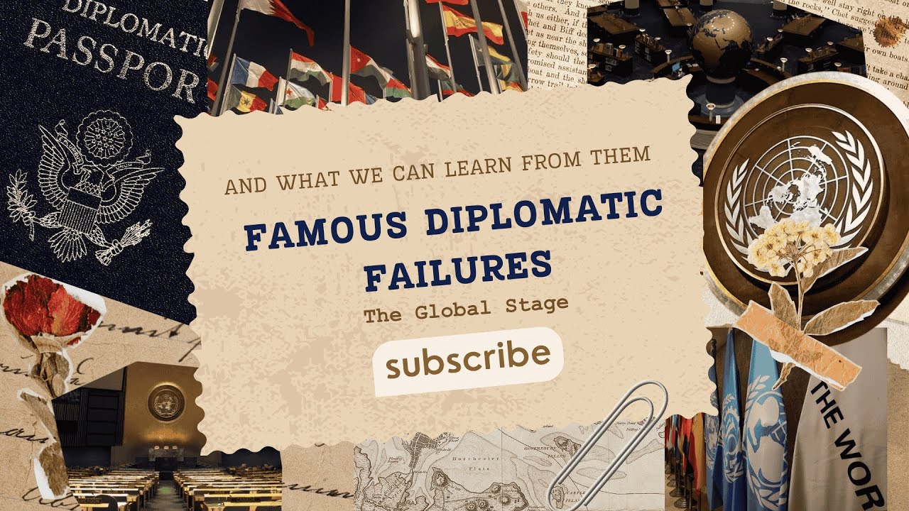 Famous DIPLOMATIC FAILURES (And What We Can Learn From Them)