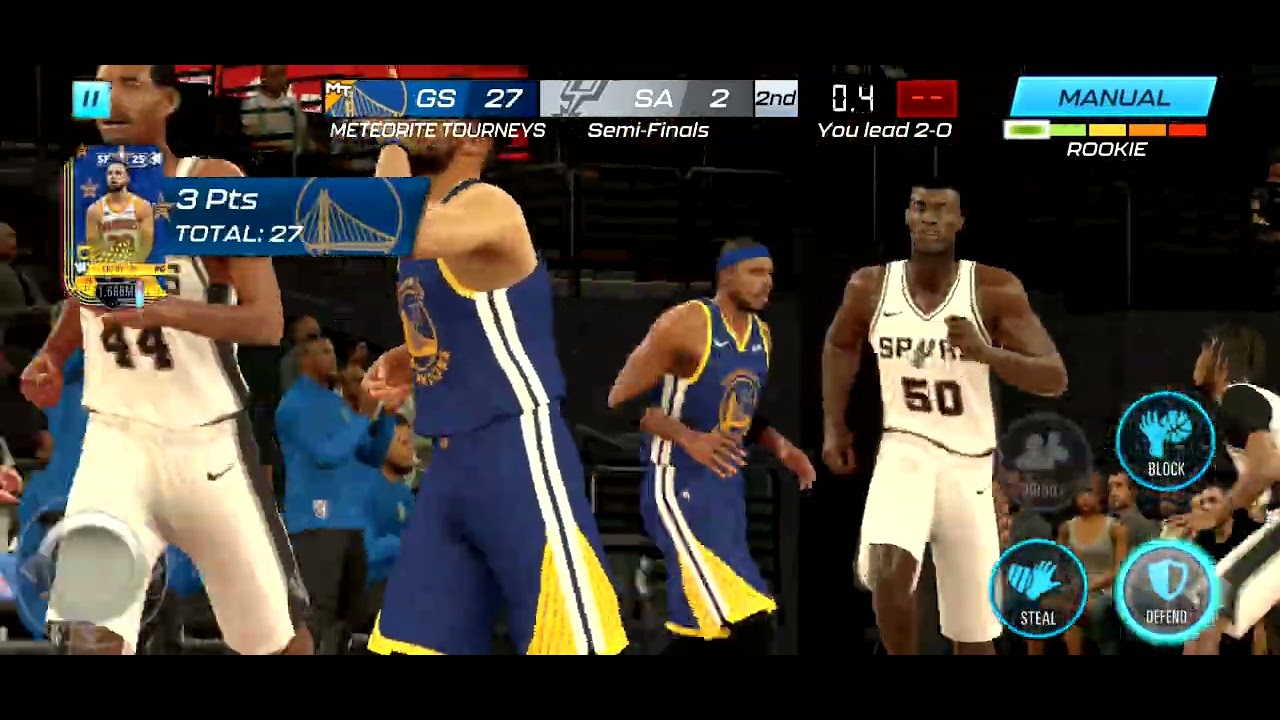 Nba all-star curry card is insane (nba 2k mobile)