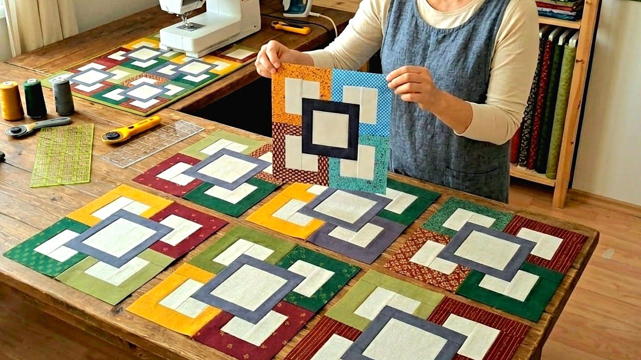 STOP Scrolling! Your Next Favourite Quilt Pattern is Here‼️Sewing idea for leftover fabrics.