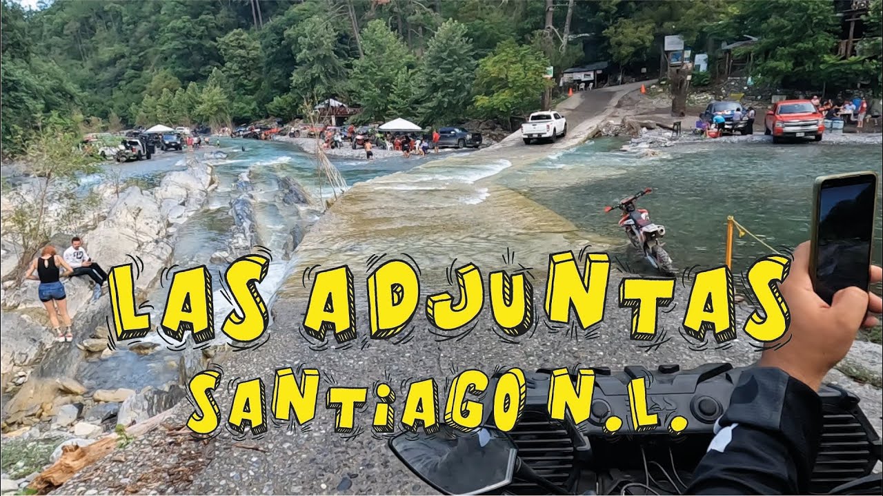 Visitando LAS ADJUNTAS, Santiago N.L. después de Tormenta Alberto y temporada de lluvias