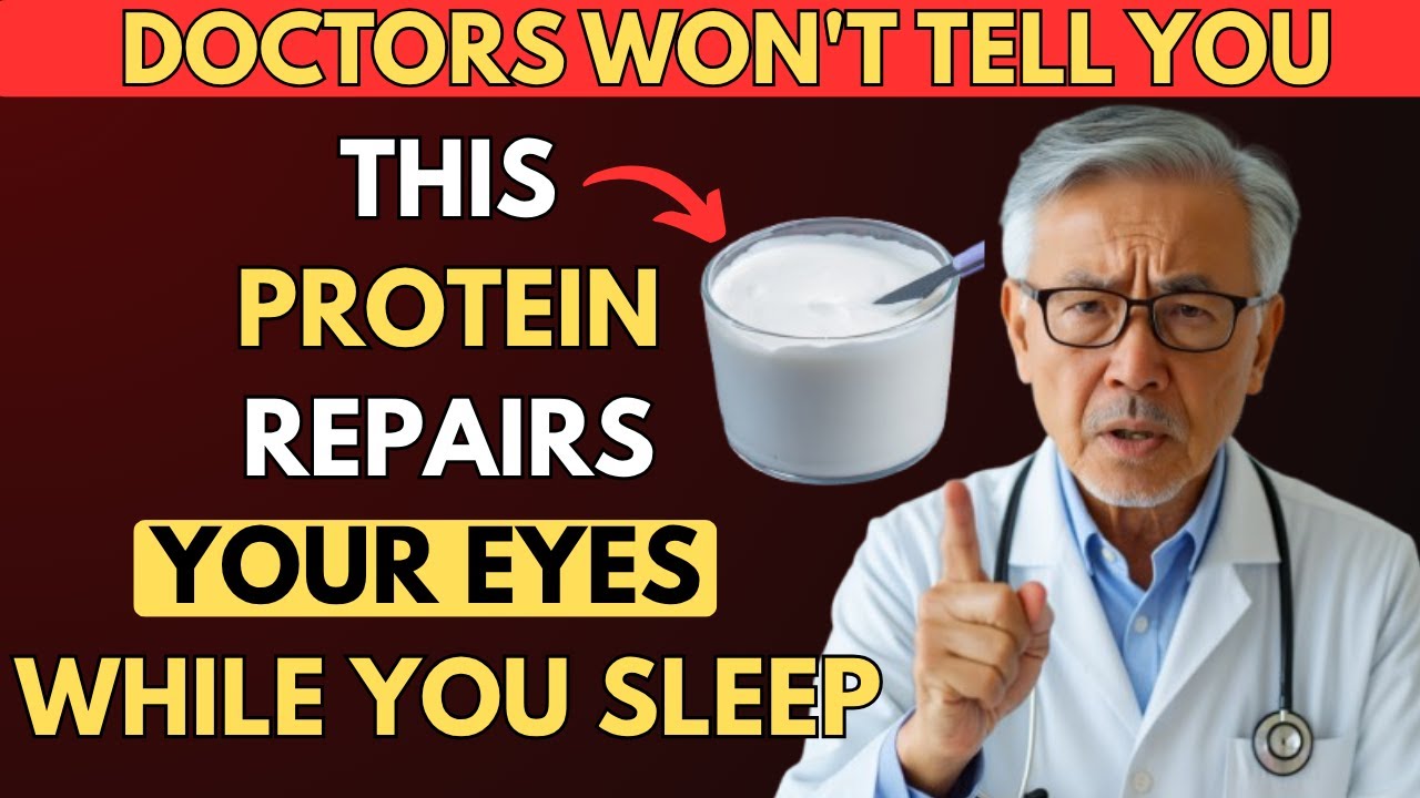 Japan&rsquo;s Oldest Doctor :Seniors, Eat These 4 Proteins Before Bed to Protect Your Eyes While You Sleep