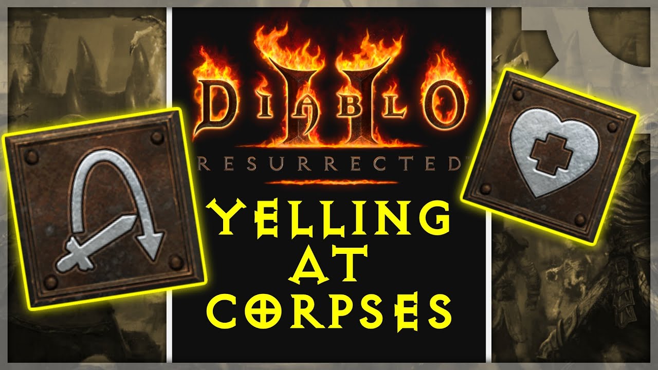 How to Hork the Drop System in Diablo 2 - Barbarian Skill Guide [ Find Item & Potion ]