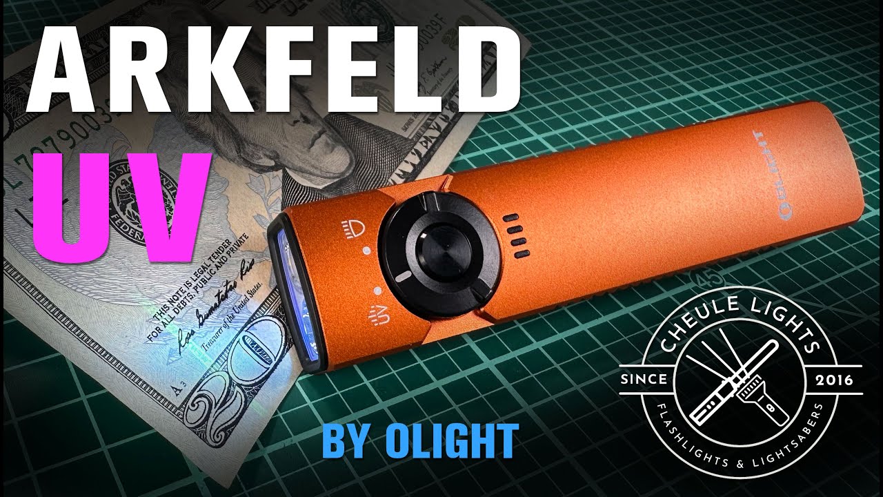 Arkfeld UV от Olight — 1000 люмен белого и УФ-света у вас в кармане!