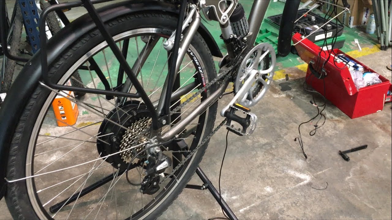 ⚡️ BICICLETA ELECTRICA CASERA 🚲  - Montar KIT de conversion - CAMBIAR TU bici - hacerlo TU SOLO