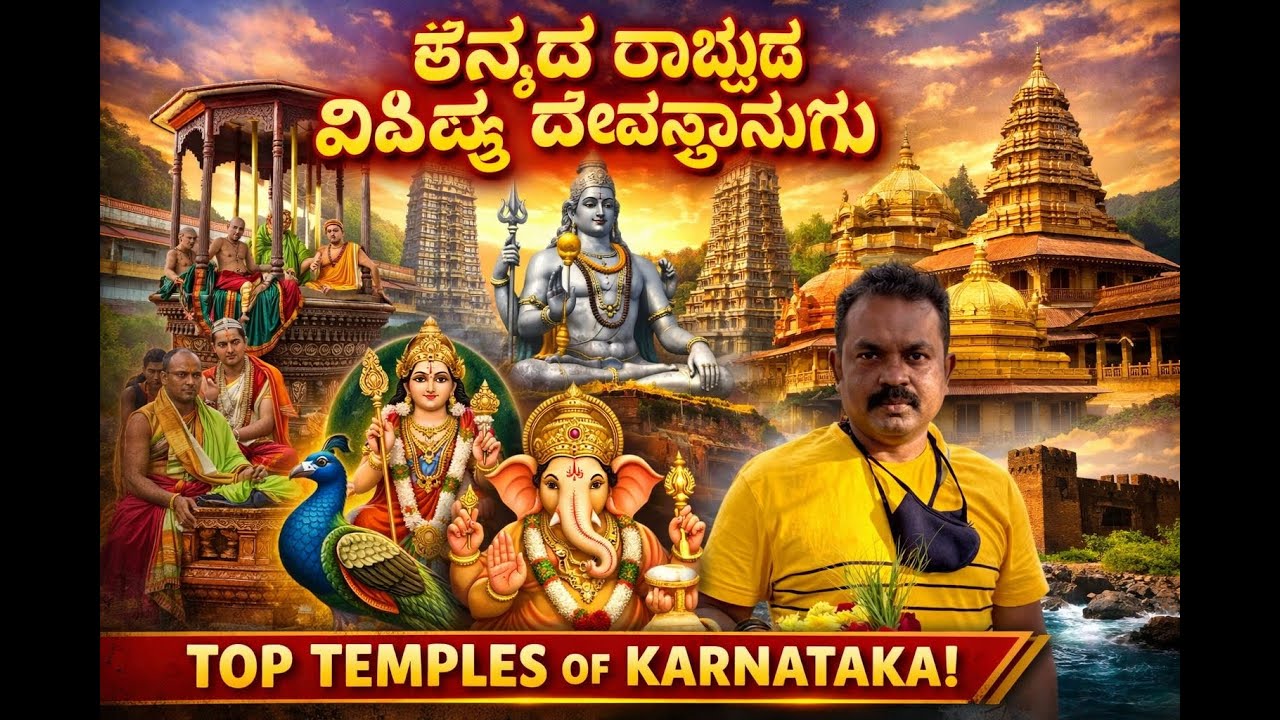 KARNATAKA ALL MAIN TEMPLES IN SINGLE  VLOG (10 TEMPLES)