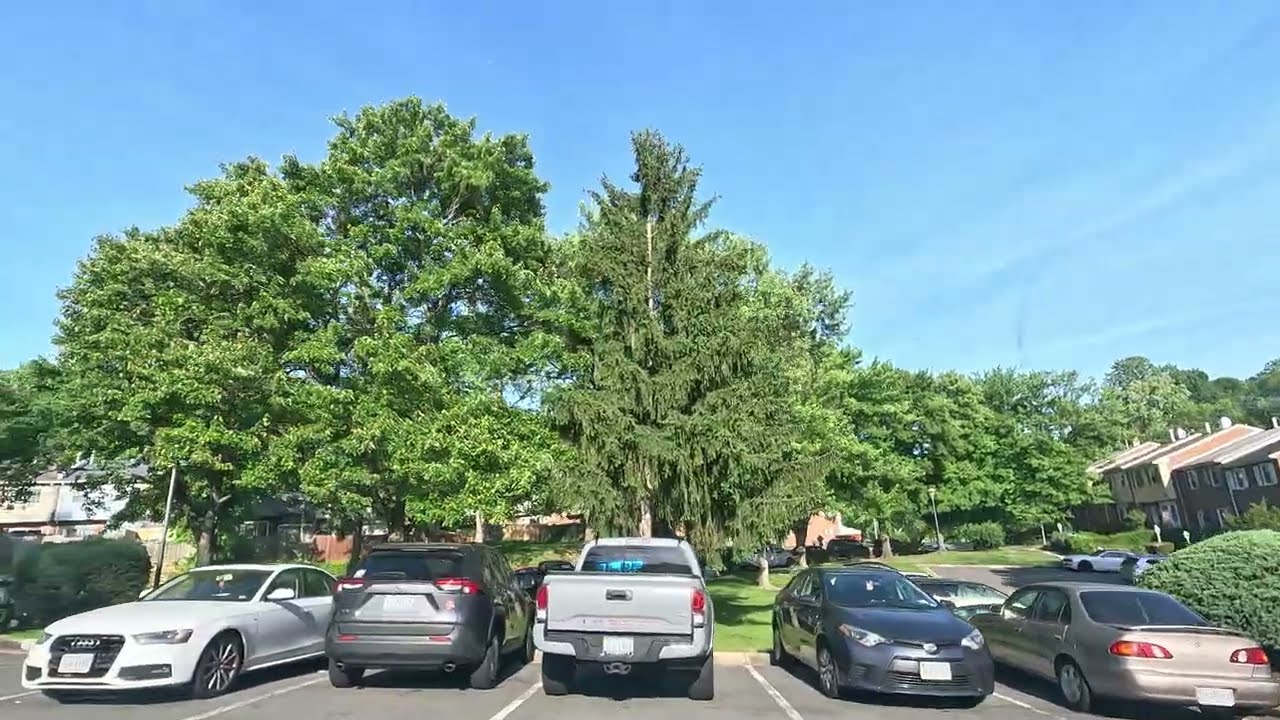 Driving in Dale City, Woodbridge, VA, USA