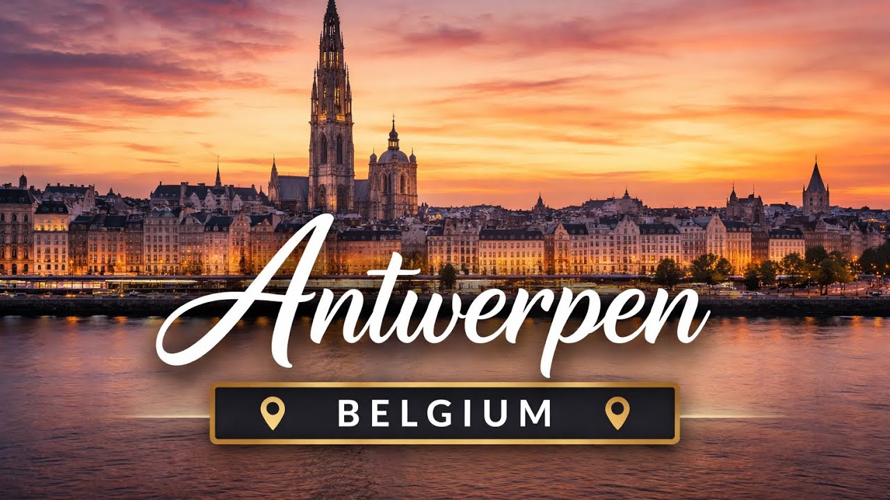 ബെൽജിയത്തിലെ ഒരു വലിയ സിറ്റി Antwerpen, second City in Belgium #belgium #belgiumtourism #antwerp 