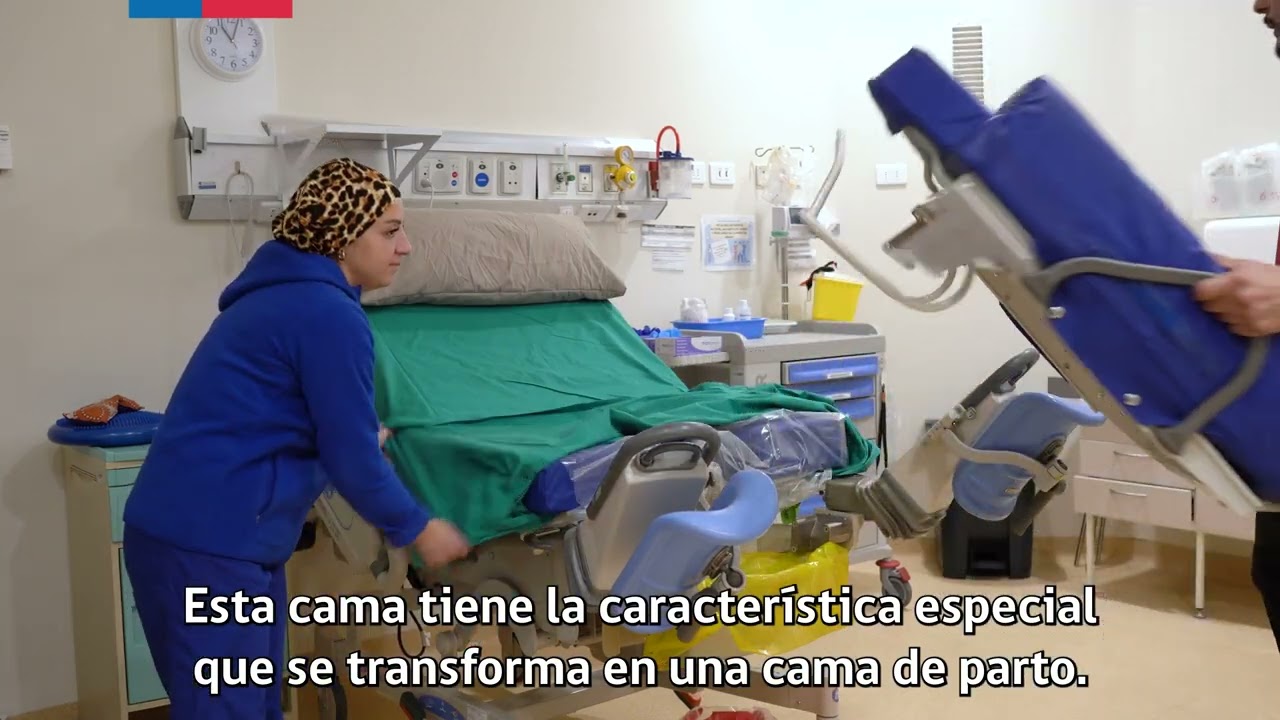 Sala de parto respetado Hospital Dr. Gustavo Fricke