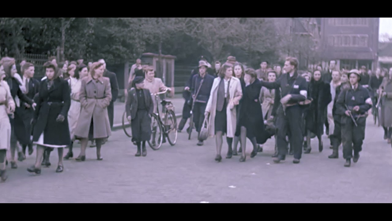 Bevrijding van Enschede en Hengelo in kleur | 1945