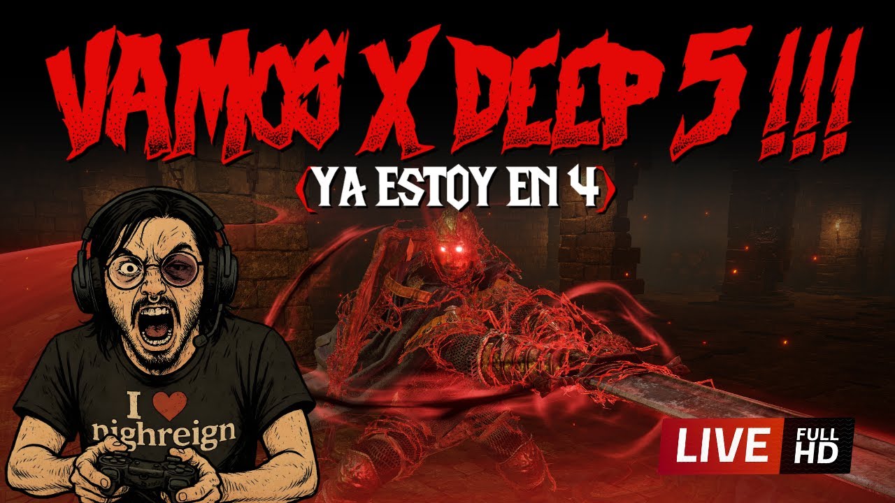 Intentando subir a Deep 5, Nightreign nos puso en 4 (humillados y troleados)