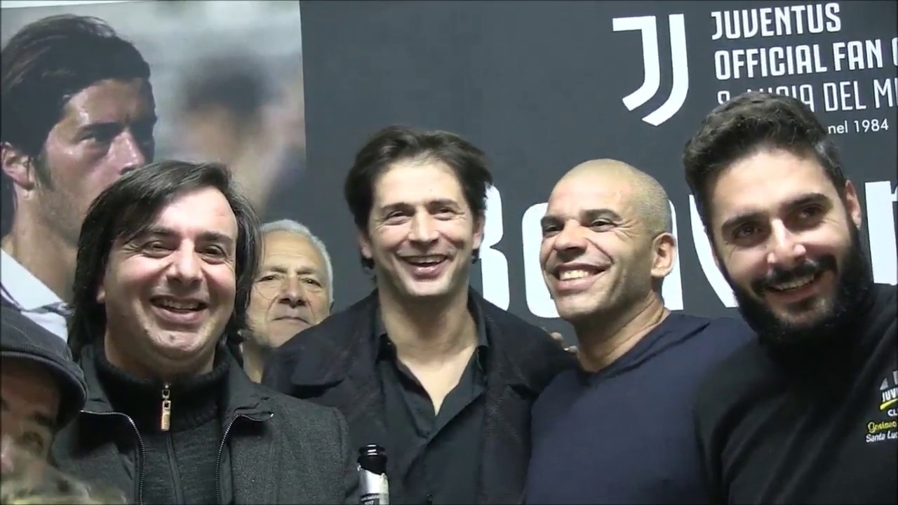 Alessio Tacchinardi ospite dello Juventus Official Club Di Santa Lucia Del Mela (ME)  21/12/18