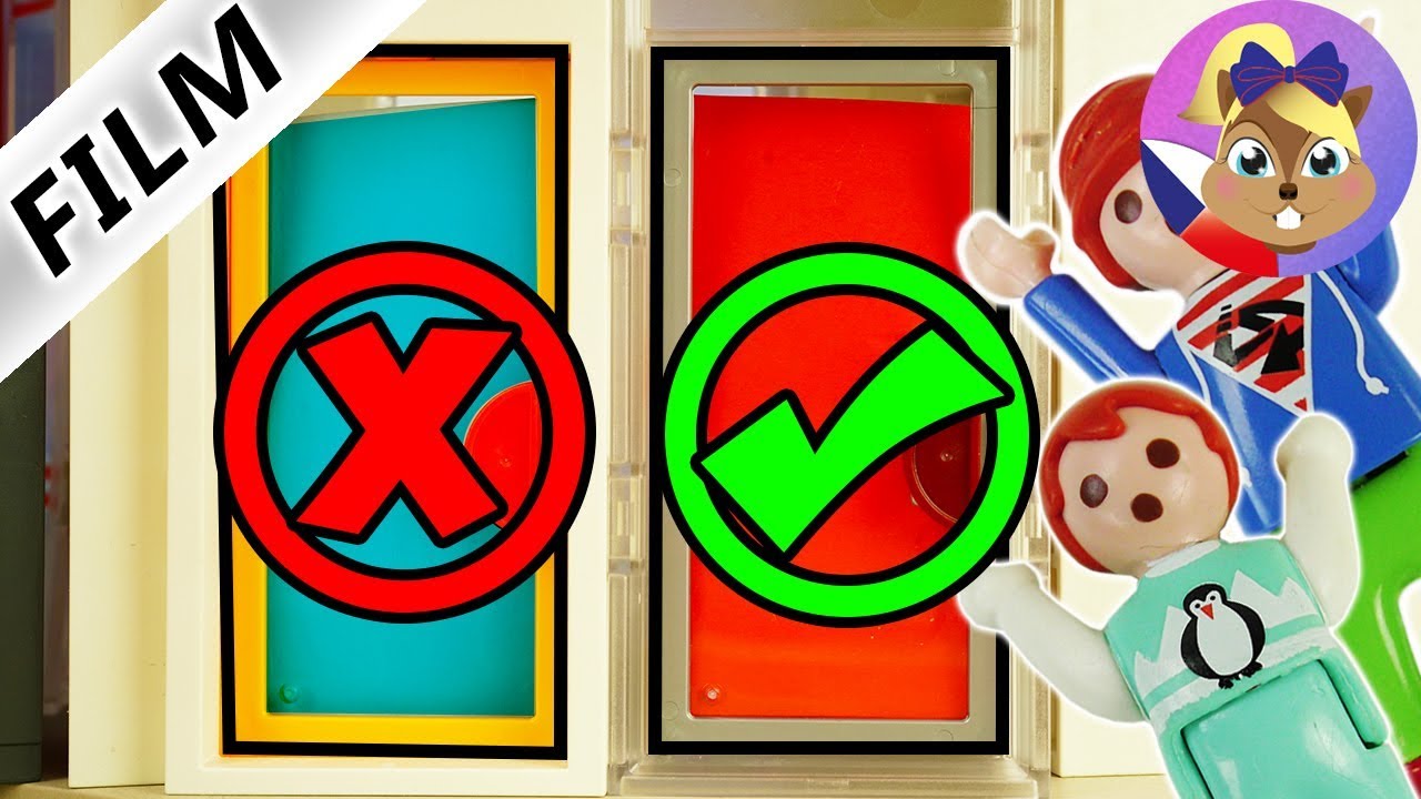 Playmobil příběh | Challenge pro Emu a Juliana | Zvolí správné dveře? | Rodina Dvořákova