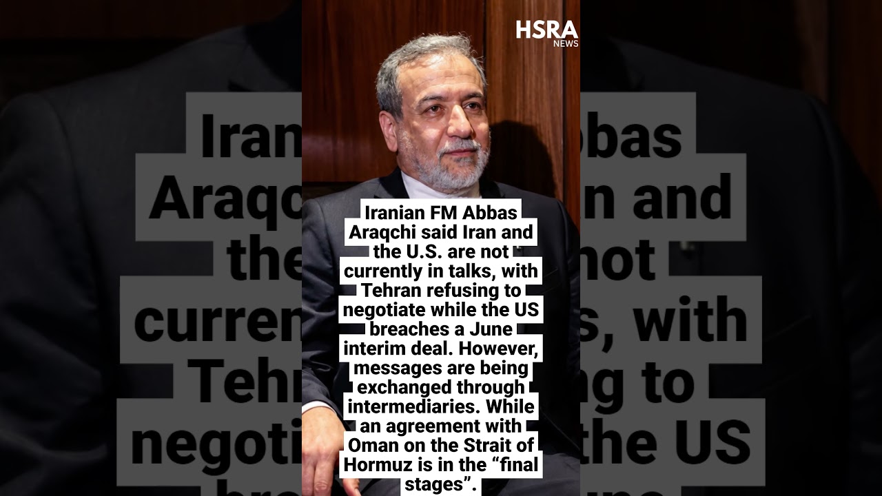 Iran Rejects US Talks | Hormuz Deal Nears &ldquo;Final Stages&rdquo; #shorts #breakingnews #iran #usa #trump