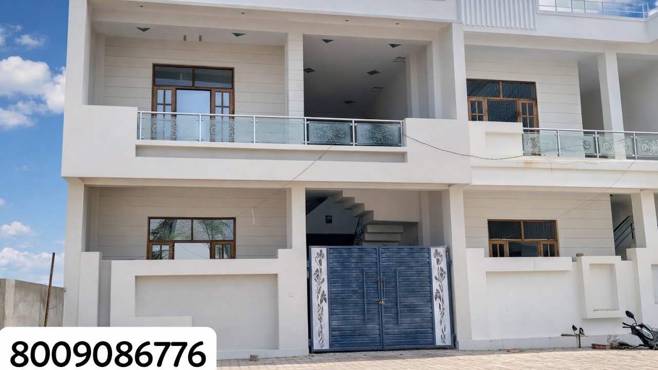 3BHK Gated Society House for sale in Indira nagar Lucknow.8009086776