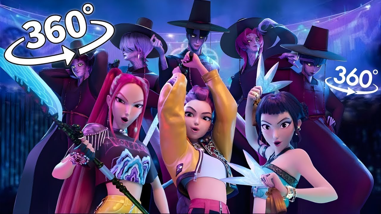 KPop Demon Hunters Movie Collection ! 360° VR 🚀