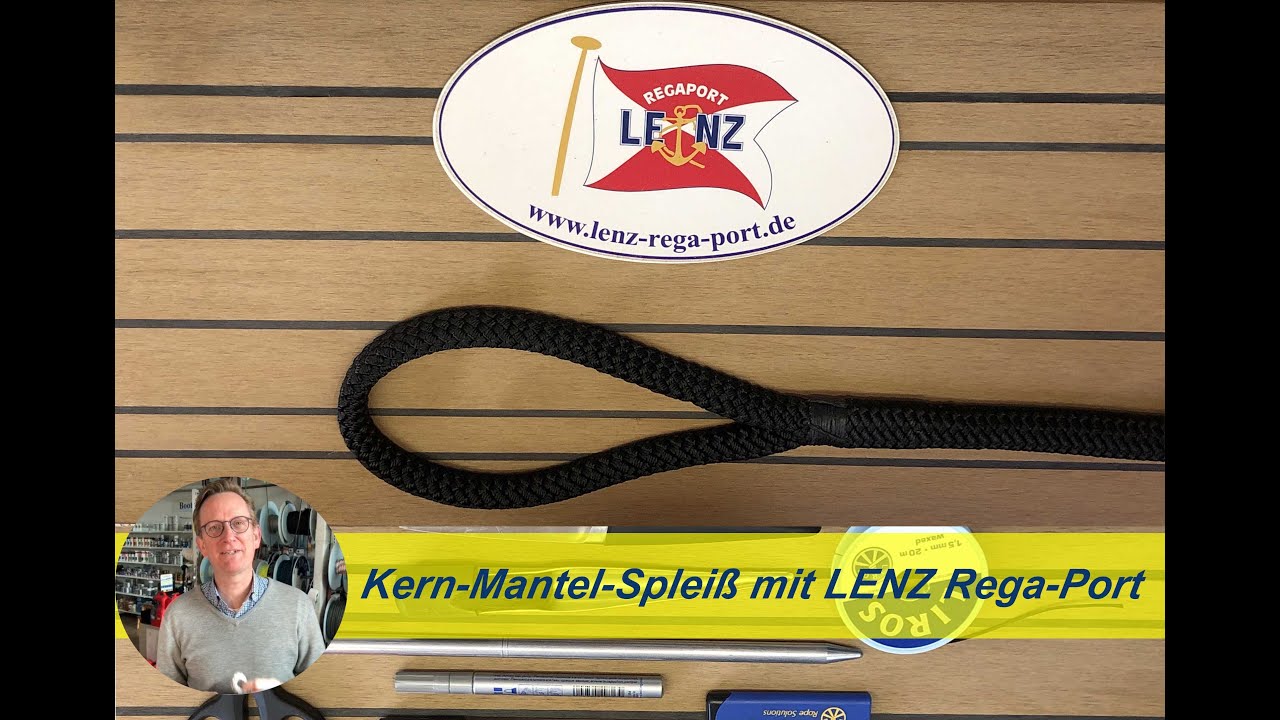 Kern-Mantel spleißen mit LENZ Rega-Port
