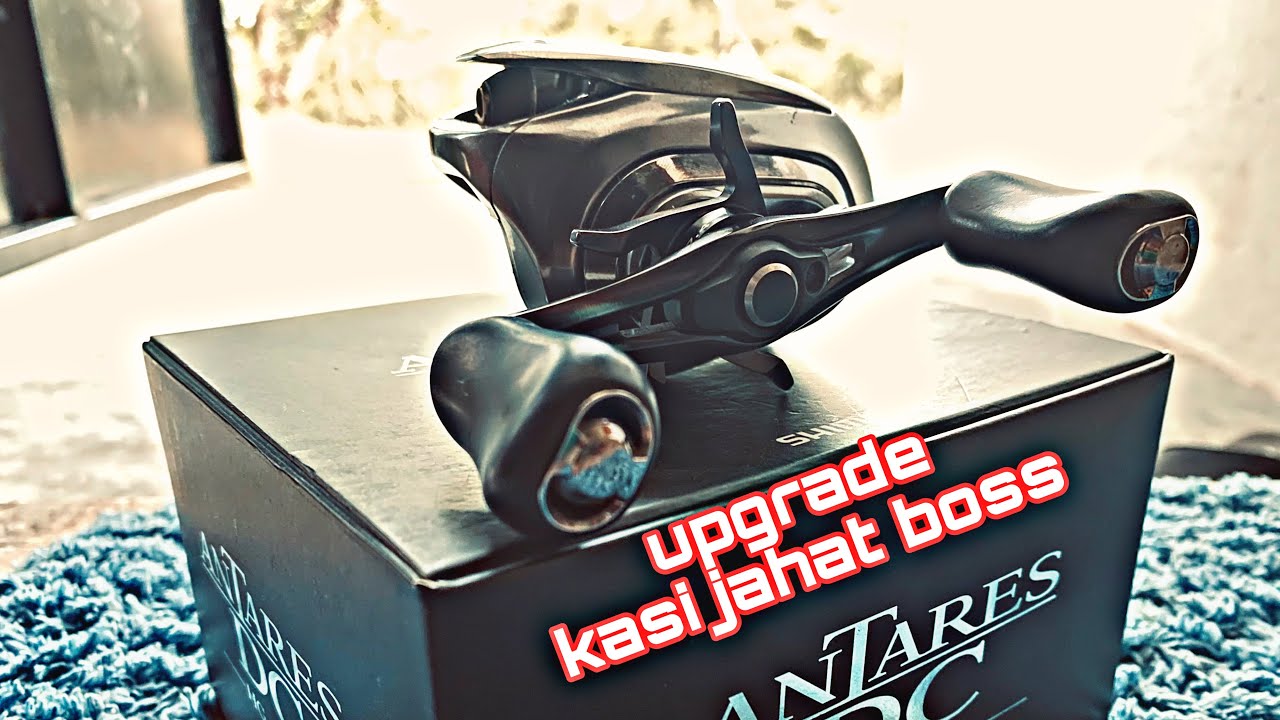 pemasangan drag cliker SHIMANO ANTARES DC HG LEFT