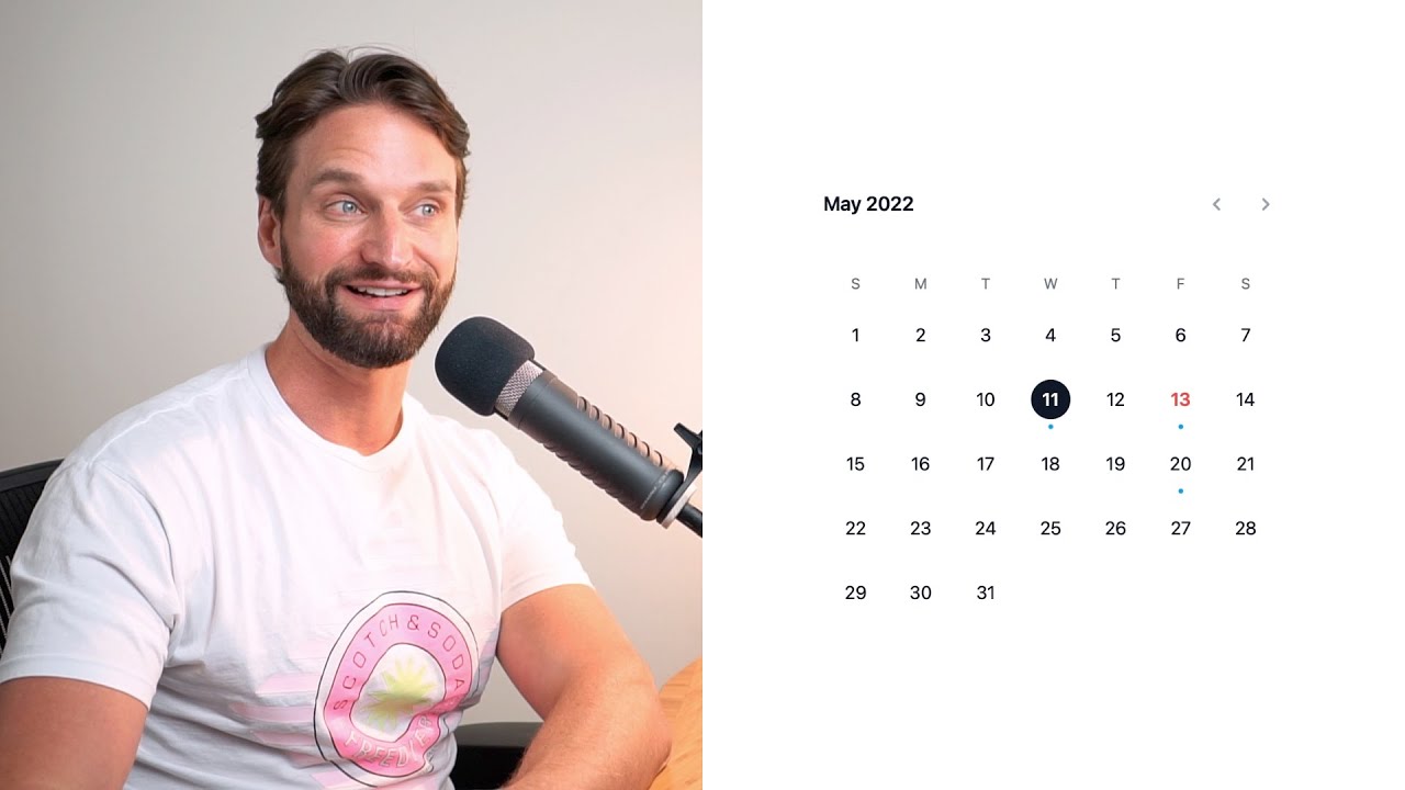 Создание интерактивного календаря с использованием Tailwind UI, React и date-fns