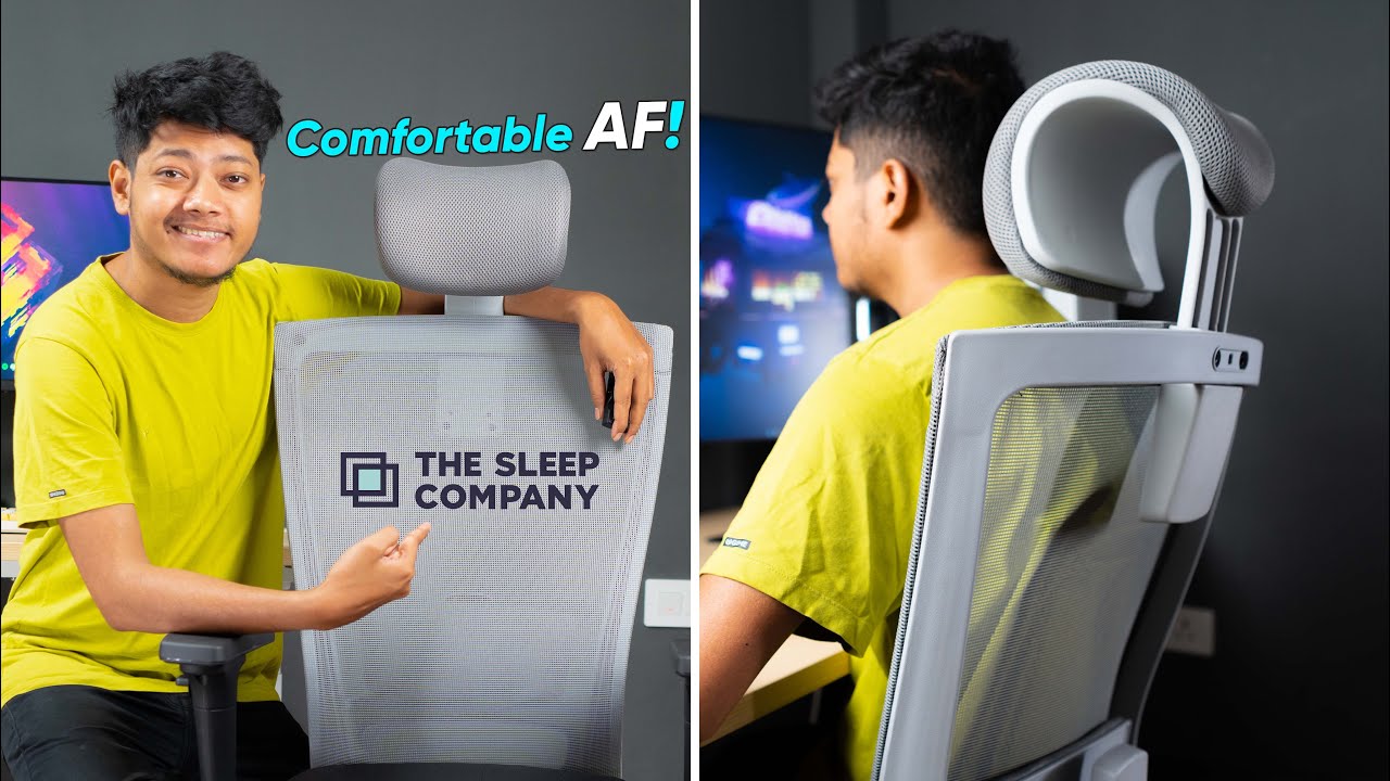 The Sleep Company Stylux SmartGRID Ergo Chair - Forget 