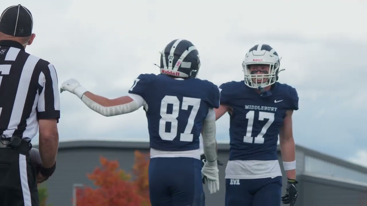 Middlebury Football vs Bates 2025 Highlights