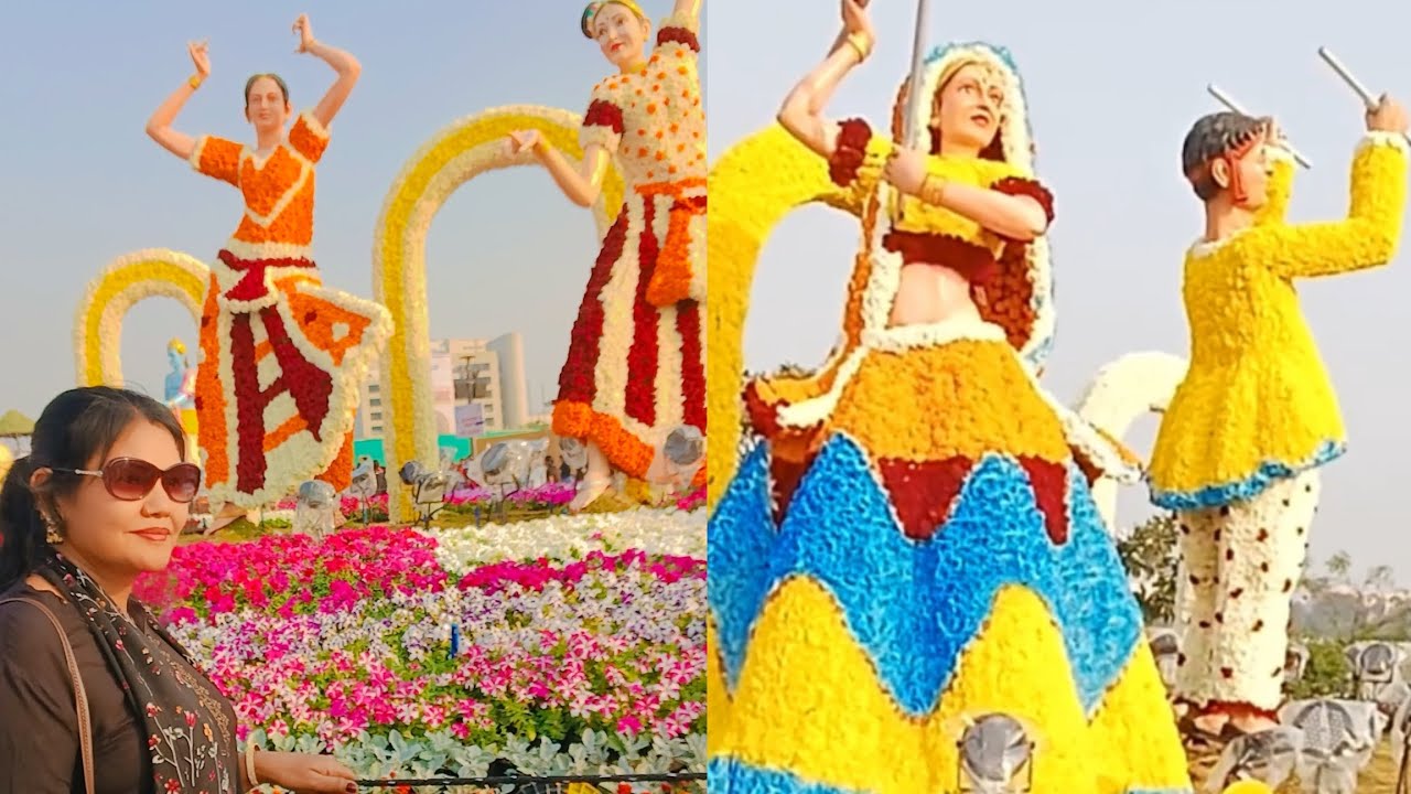 Ahmedabad Flower Show 🌼 🌸  || અમદાવાદ ફ્લાવર શો || Ahmedabad Flower Show 2025 ❤️