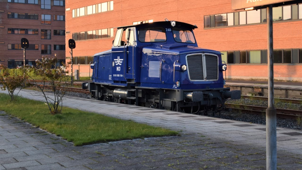 Tog i Aalborg maj 2023