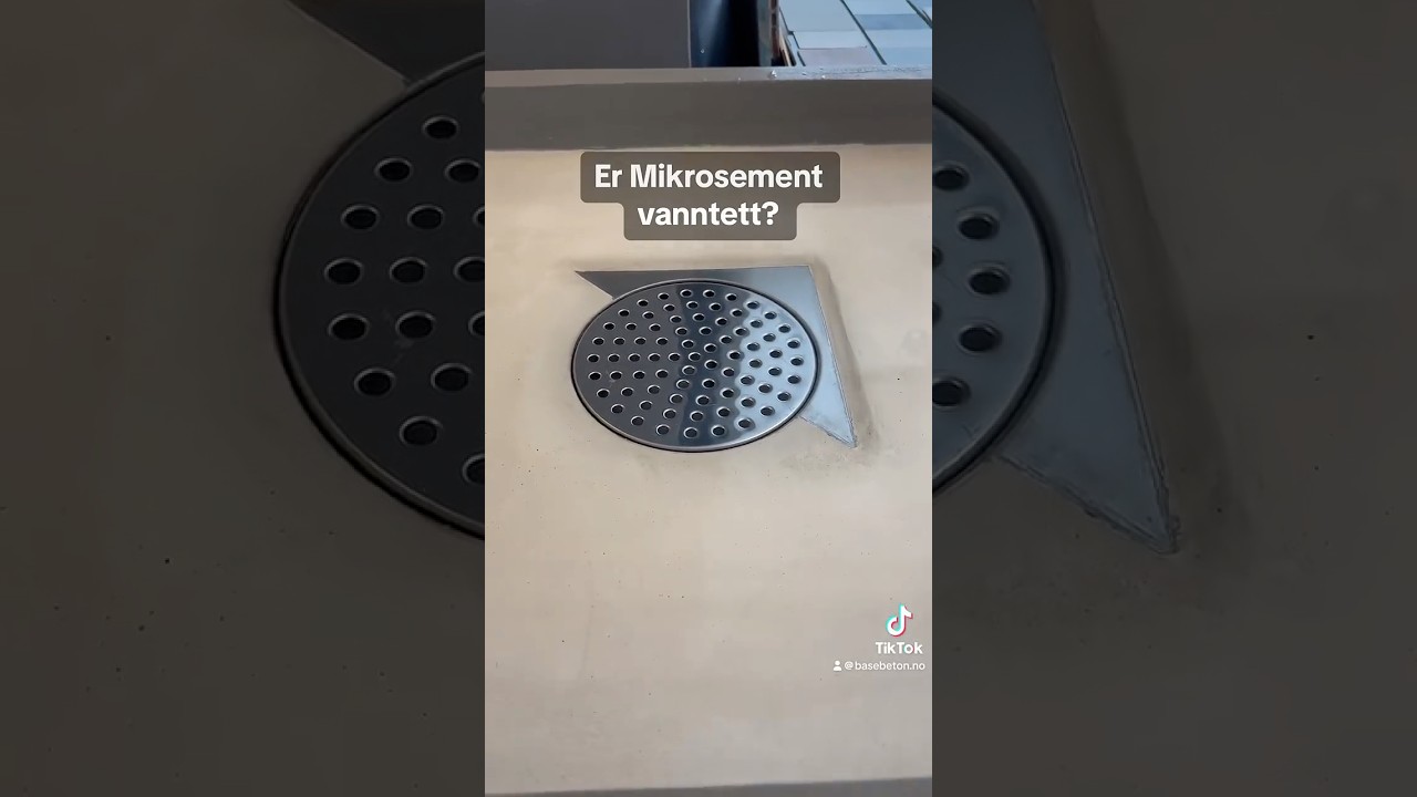 Mikrosement Basebeton vanntett test