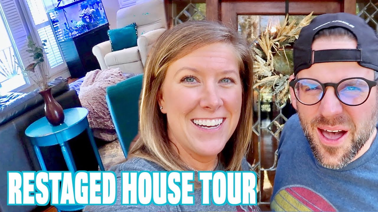 RESTAGED HOUSE TOUR - Making Adjustments After Trying To Sell