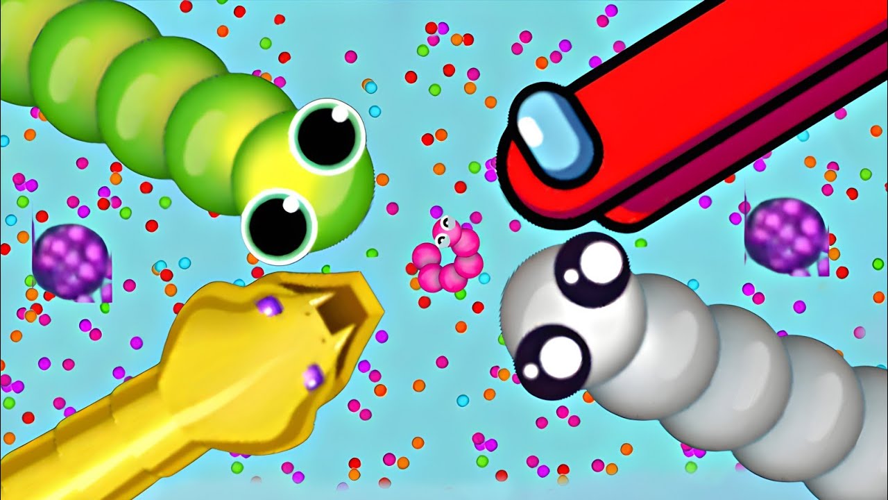 Epic SnakeIo Gameplay! Lovely Snake 🐍 Snake.io🐍 Snake Game