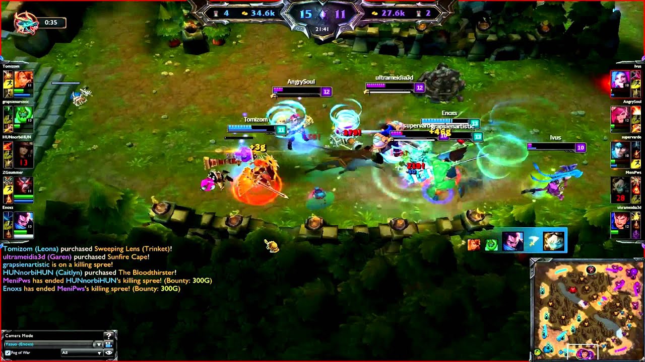 League Of Legends - Yasuo Penta Kill [Enoxs]