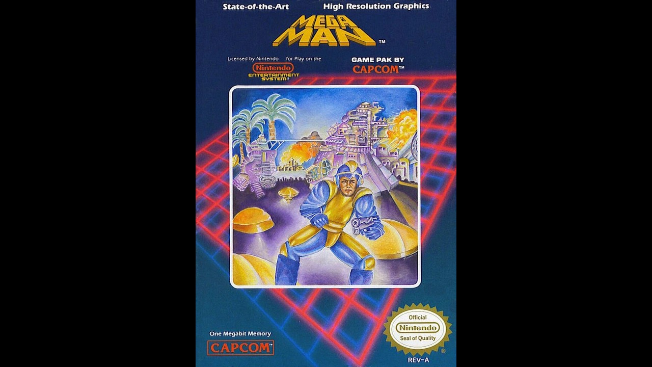 Retro challenge. 0341_1500 - Mega man