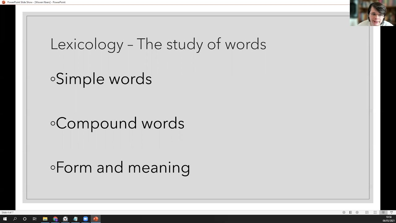 Lexicology and Lexicography in 5 mins