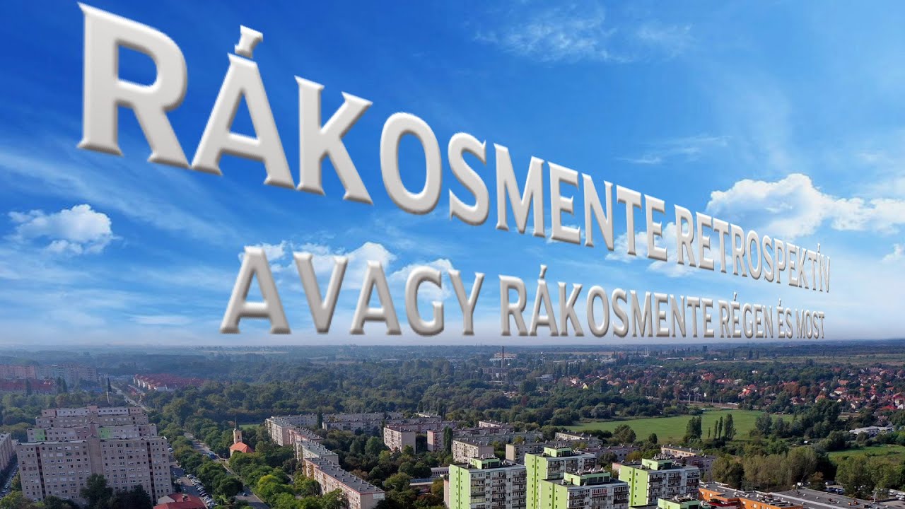 R&Aacute;KOSMENTE RETROSPEKT&Iacute;V - avagy R&aacute;kosmente r&eacute;gen &eacute;s most