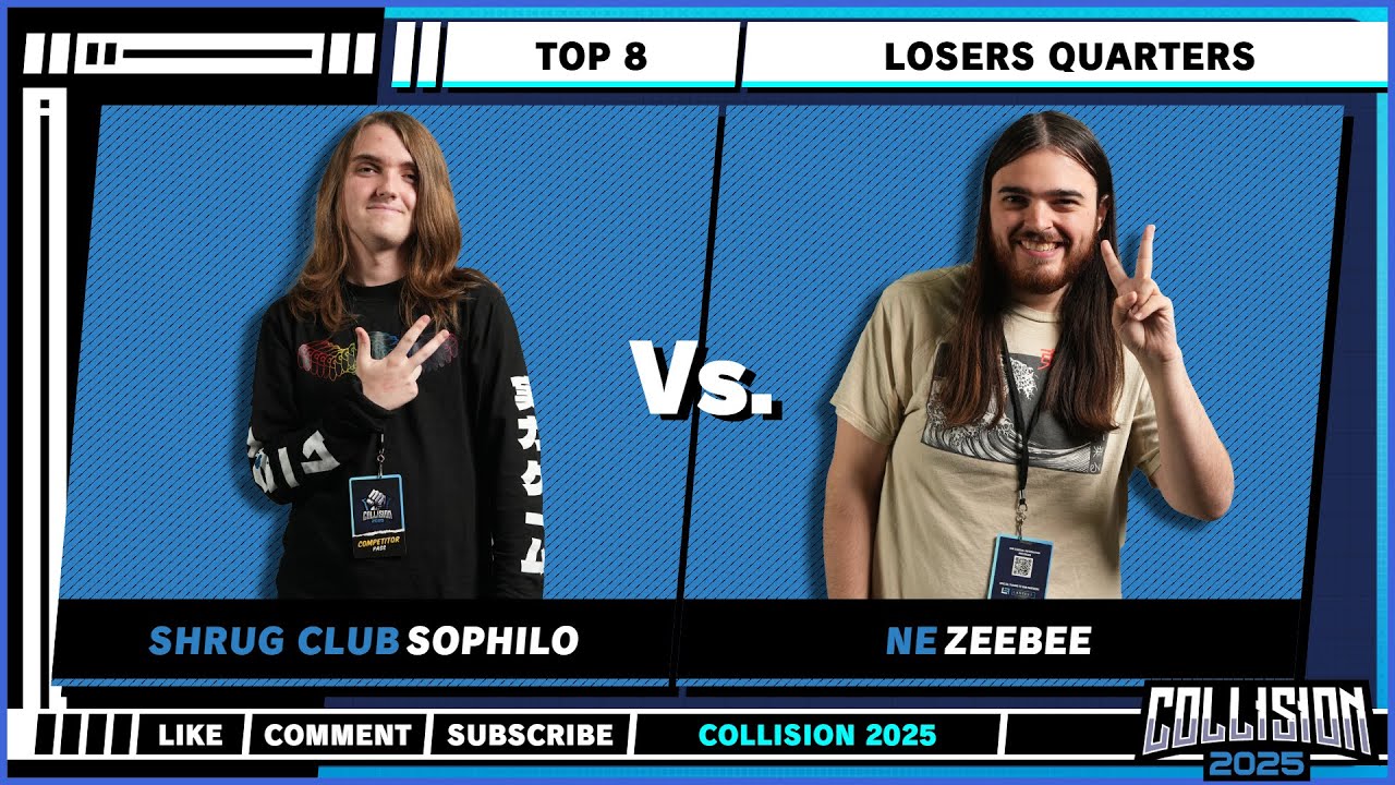 Collision 2025 - Losers Quarters - Sophilo VS ZeeBee - Rivals of Aether II Singles